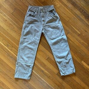 Rudy Jude utility pants. Size 2 or 27/28 gray/green